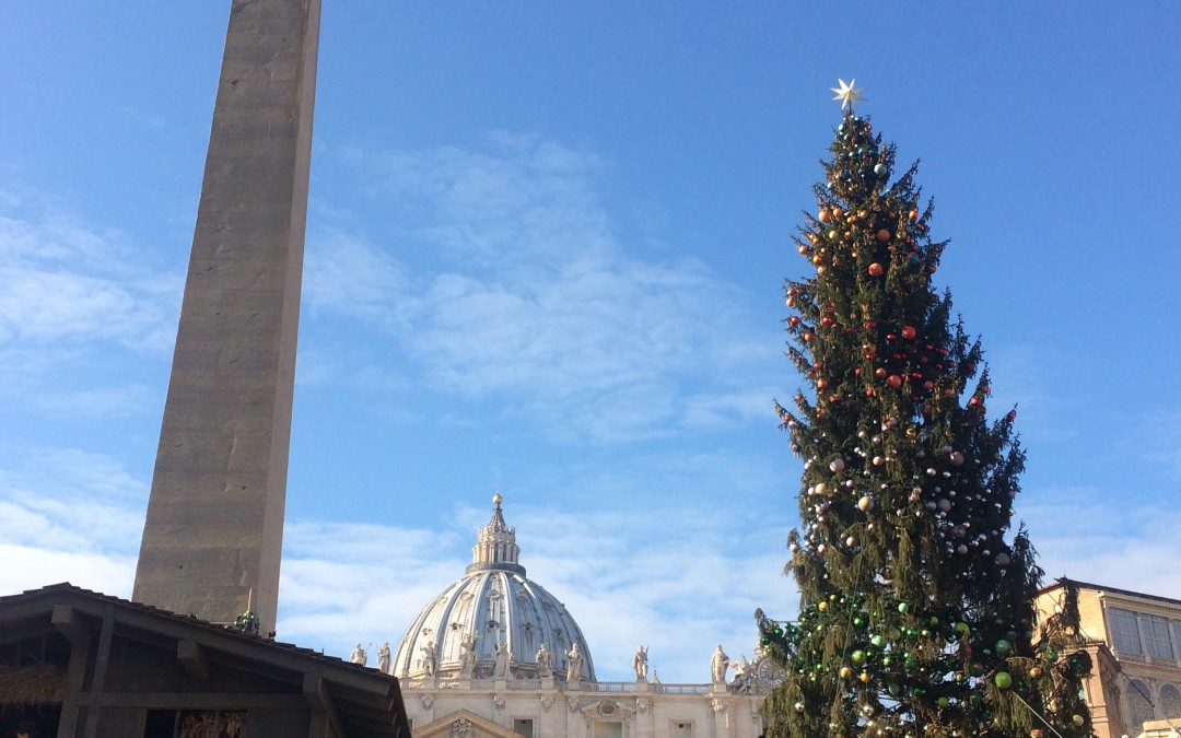 Happy Christmas and very best wishes for 2016 from Rome! 