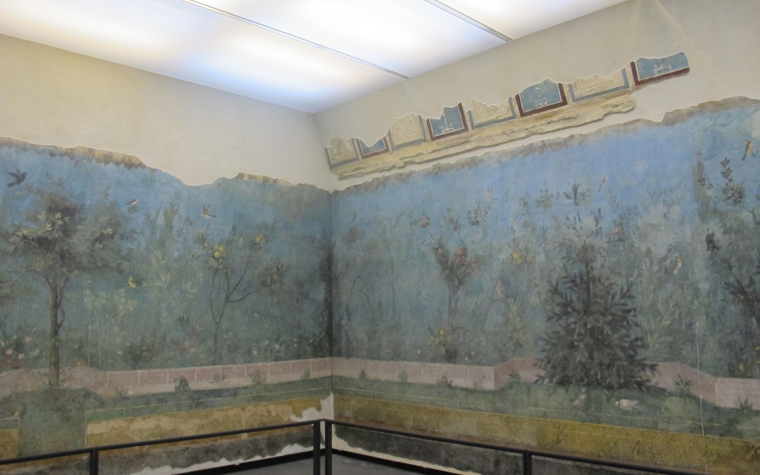 Paradise regained: the painted garden of Livia at Palazzo Massimo